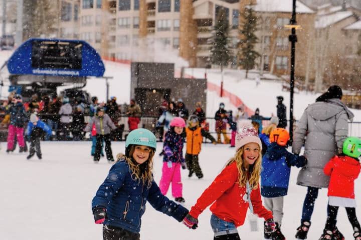 Ice skating